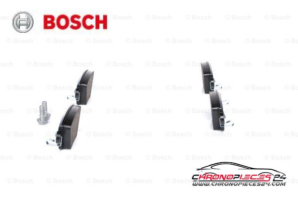 Achat de BOSCH 0 986 424 671 Kit de plaquettes de frein, frein à disque pas chères