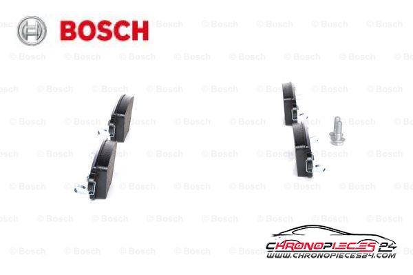 Achat de BOSCH 0 986 424 671 Kit de plaquettes de frein, frein à disque pas chères