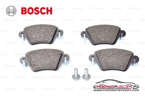 Achat de BOSCH 0 986 424 671 Kit de plaquettes de frein, frein à disque pas chères