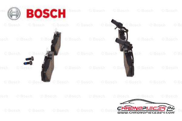 Achat de BOSCH 0 986 424 672 Kit de plaquettes de frein, frein à disque pas chères