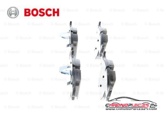 Achat de BOSCH 0 986 424 687 Kit de plaquettes de frein, frein à disque pas chères