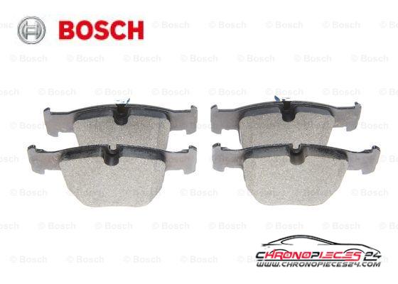 Achat de BOSCH 0 986 424 687 Kit de plaquettes de frein, frein à disque pas chères