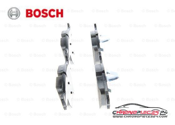 Achat de BOSCH 0 986 424 687 Kit de plaquettes de frein, frein à disque pas chères