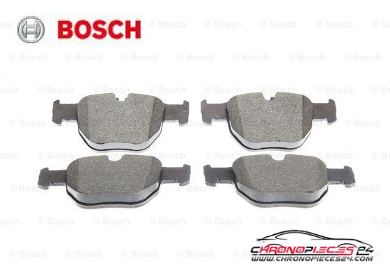 Achat de BOSCH 0 986 424 687 Kit de plaquettes de frein, frein à disque pas chères