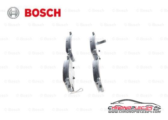 Achat de BOSCH 0 986 424 693 Kit de plaquettes de frein, frein à disque pas chères