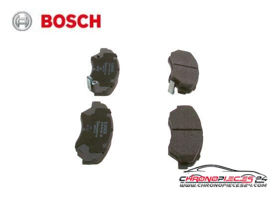 Achat de BOSCH 0 986 424 696 Kit de plaquettes de frein, frein à disque pas chères