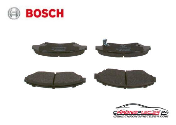 Achat de BOSCH 0 986 424 696 Kit de plaquettes de frein, frein à disque pas chères