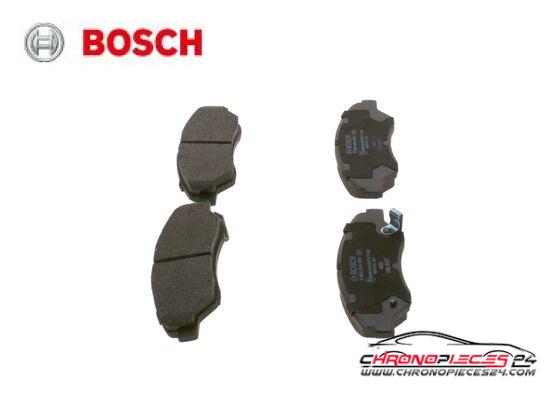 Achat de BOSCH 0 986 424 696 Kit de plaquettes de frein, frein à disque pas chères