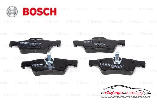 Achat de BOSCH 0 986 424 699 Kit de plaquettes de frein, frein à disque pas chères