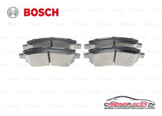 Achat de BOSCH 0 986 424 700 Kit de plaquettes de frein, frein à disque pas chères