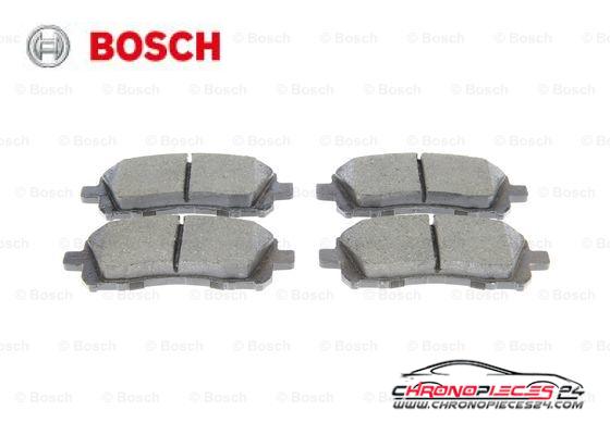 Achat de BOSCH 0 986 424 700 Kit de plaquettes de frein, frein à disque pas chères