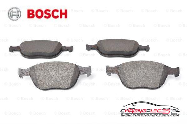 Achat de BOSCH 0 986 424 701 Kit de plaquettes de frein, frein à disque pas chères