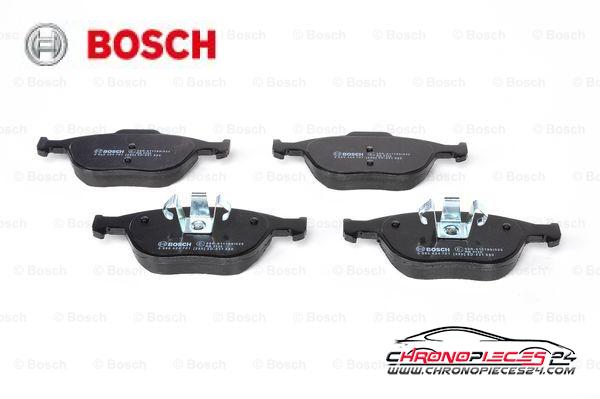 Achat de BOSCH 0 986 424 701 Kit de plaquettes de frein, frein à disque pas chères