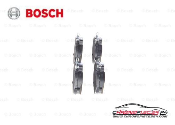 Achat de BOSCH 0 986 424 702 Kit de plaquettes de frein, frein à disque pas chères