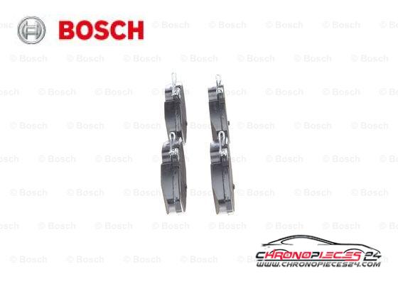 Achat de BOSCH 0 986 424 702 Kit de plaquettes de frein, frein à disque pas chères