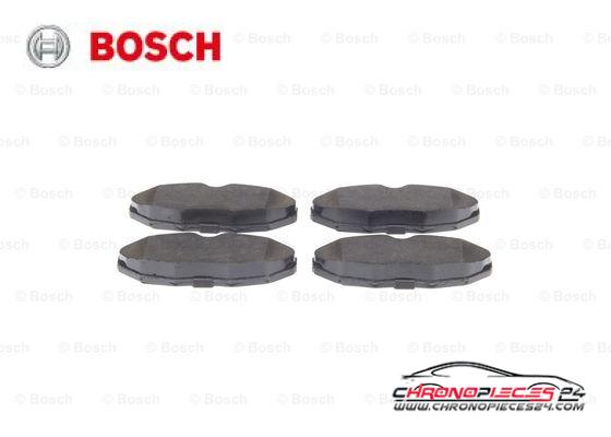 Achat de BOSCH 0 986 424 702 Kit de plaquettes de frein, frein à disque pas chères