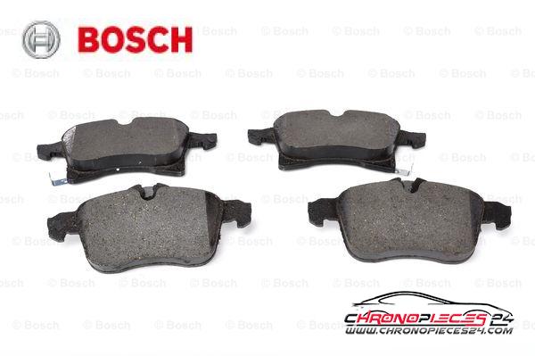 Achat de BOSCH 0 986 424 707 Kit de plaquettes de frein, frein à disque pas chères