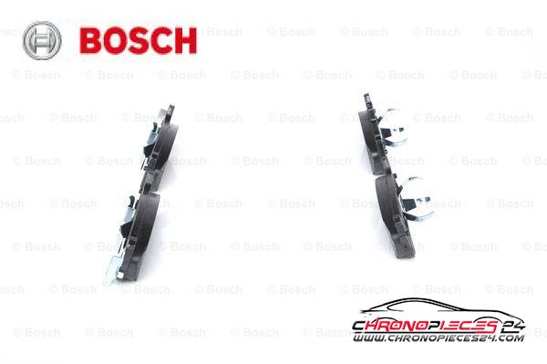 Achat de BOSCH 0 986 424 708 Kit de plaquettes de frein, frein à disque pas chères