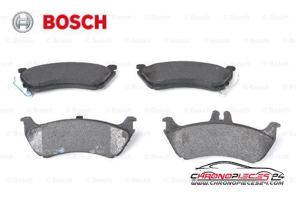 Achat de BOSCH 0 986 424 708 Kit de plaquettes de frein, frein à disque pas chères