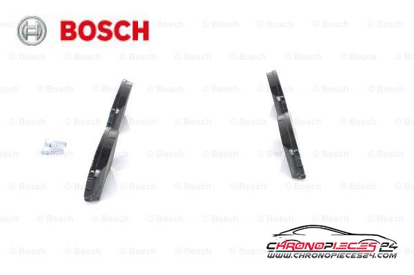 Achat de BOSCH 0 986 424 709 Kit de plaquettes de frein, frein à disque pas chères