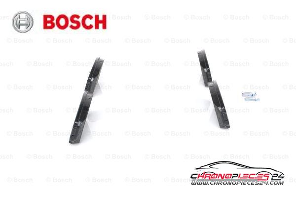 Achat de BOSCH 0 986 424 709 Kit de plaquettes de frein, frein à disque pas chères