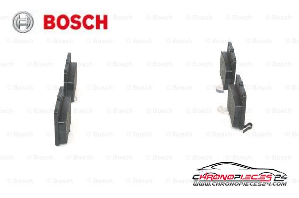 Achat de BOSCH 0 986 424 711 Kit de plaquettes de frein, frein à disque pas chères