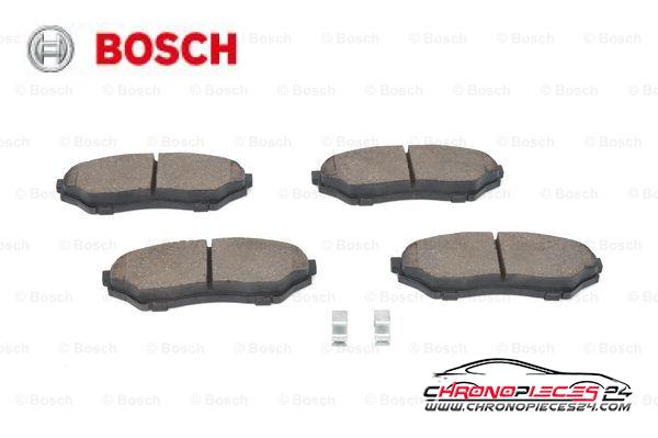 Achat de BOSCH 0 986 424 713 Kit de plaquettes de frein, frein à disque pas chères