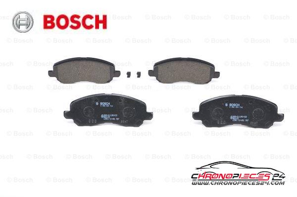 Achat de BOSCH 0 986 424 716 Kit de plaquettes de frein, frein à disque pas chères