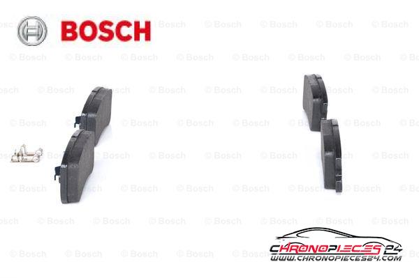 Achat de BOSCH 0 986 424 717 Kit de plaquettes de frein, frein à disque pas chères