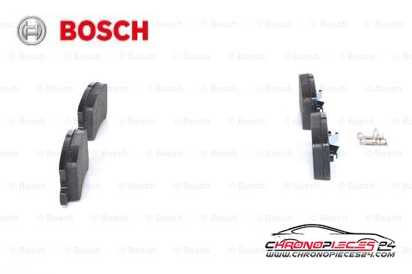 Achat de BOSCH 0 986 424 717 Kit de plaquettes de frein, frein à disque pas chères