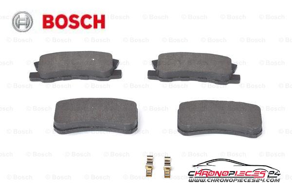 Achat de BOSCH 0 986 424 717 Kit de plaquettes de frein, frein à disque pas chères