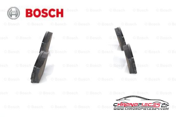 Achat de BOSCH 0 986 424 719 Kit de plaquettes de frein, frein à disque pas chères