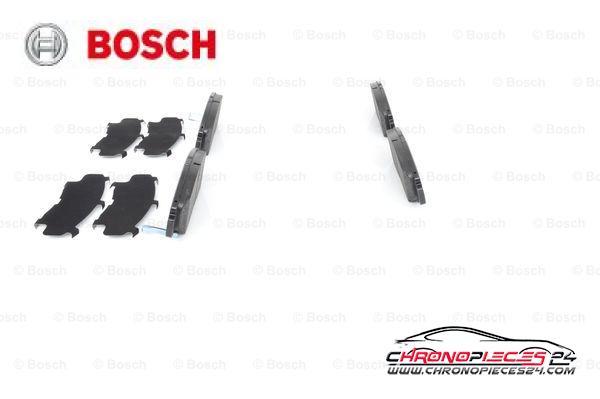 Achat de BOSCH 0 986 424 722 Kit de plaquettes de frein, frein à disque pas chères