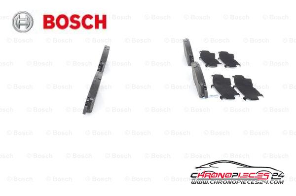 Achat de BOSCH 0 986 424 722 Kit de plaquettes de frein, frein à disque pas chères