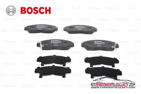 Achat de BOSCH 0 986 424 722 Kit de plaquettes de frein, frein à disque pas chères