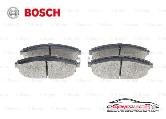 Achat de BOSCH 0 986 424 727 Kit de plaquettes de frein, frein à disque pas chères