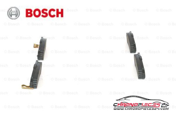 Achat de BOSCH 0 986 424 734 Kit de plaquettes de frein, frein à disque pas chères