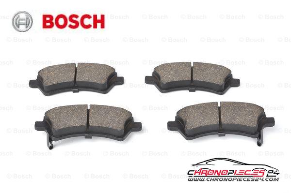 Achat de BOSCH 0 986 424 735 Kit de plaquettes de frein, frein à disque pas chères