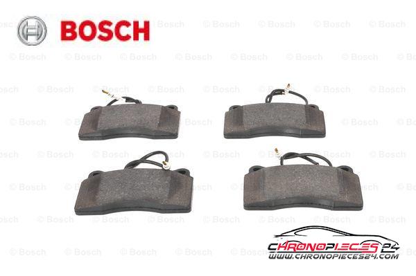 Achat de BOSCH 0 986 424 738 Kit de plaquettes de frein, frein à disque pas chères