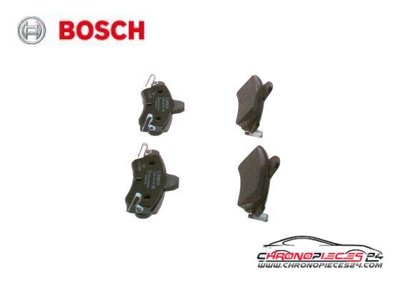 Achat de BOSCH 0 986 424 744 Kit de plaquettes de frein, frein à disque pas chères