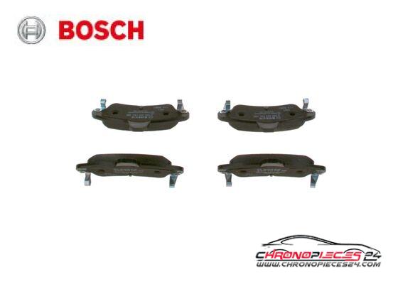 Achat de BOSCH 0 986 424 744 Kit de plaquettes de frein, frein à disque pas chères