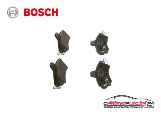 Achat de BOSCH 0 986 424 744 Kit de plaquettes de frein, frein à disque pas chères