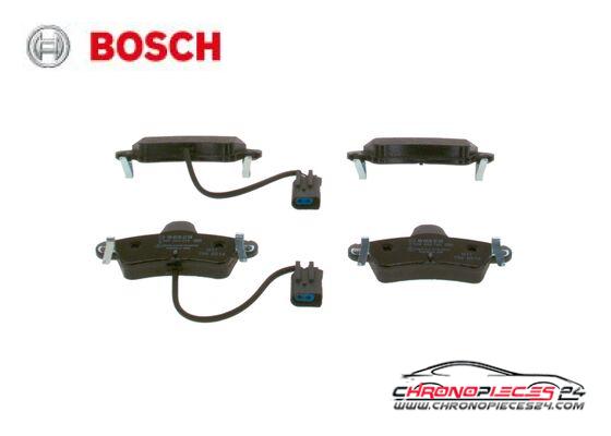 Achat de BOSCH 0 986 424 745 Kit de plaquettes de frein, frein à disque pas chères