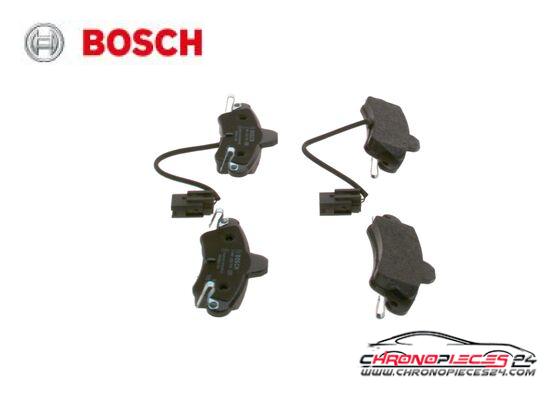 Achat de BOSCH 0 986 424 745 Kit de plaquettes de frein, frein à disque pas chères