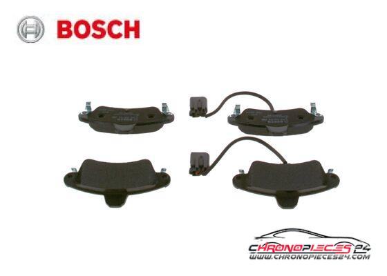 Achat de BOSCH 0 986 424 745 Kit de plaquettes de frein, frein à disque pas chères