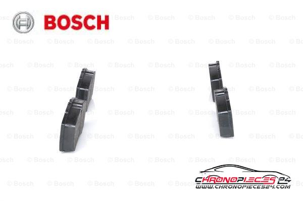 Achat de BOSCH 0 986 424 750 Kit de plaquettes de frein, frein à disque pas chères