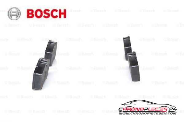 Achat de BOSCH 0 986 424 750 Kit de plaquettes de frein, frein à disque pas chères