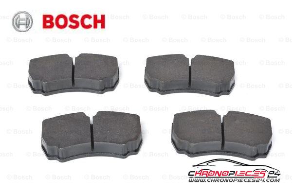 Achat de BOSCH 0 986 424 750 Kit de plaquettes de frein, frein à disque pas chères