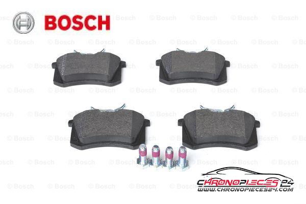 Achat de BOSCH 0 986 424 751 Kit de plaquettes de frein, frein à disque pas chères