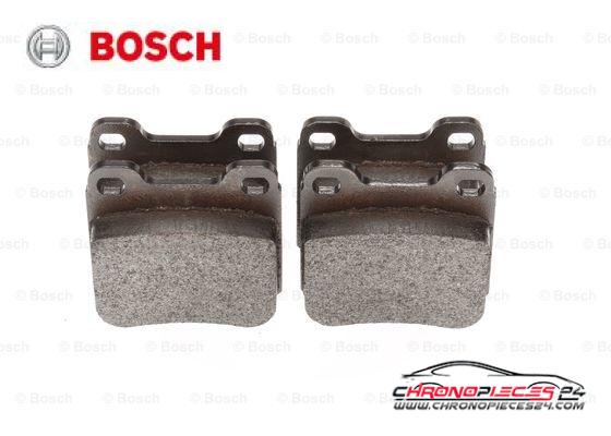 Achat de BOSCH 0 986 424 754 Kit de plaquettes de frein, frein à disque pas chères